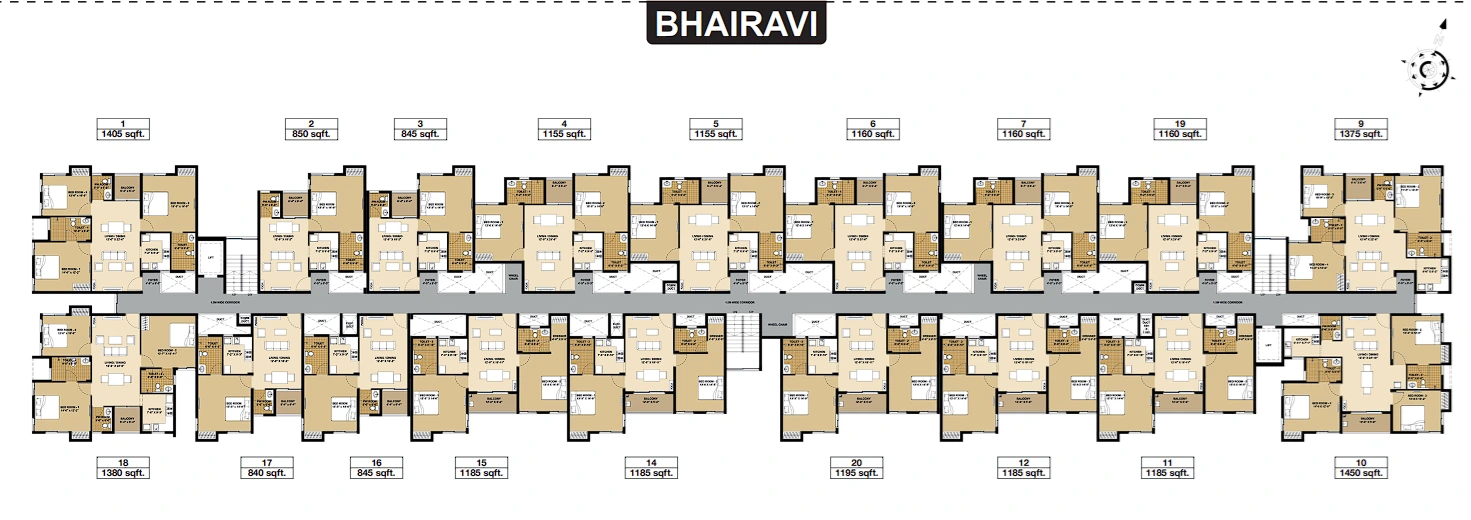 Bhairavi Master Floor Plan